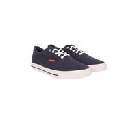 Crosshatch Mens Skywalk Canvas Trainers - Navy - 10 UK - Navy - 100% Mixed