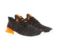 Crosshatch Mens Smitlay MVE Trainers (Black/Orange) - Size UK 7