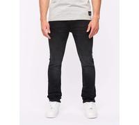 Crosshatch Mens New Svelte Slim Stretch Jeans Blackwash 30/30
