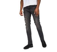 Crosshatch Mens Svelte Stretch Jeans - Dark Grey - 40S - Dark Grey