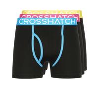 Crosshatch Mens Trioglow Boxer Shorts (Pack of 3) / N/A N/A BG1147