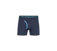 Crosshatch Mens Trioglow Boxer Shorts (Pack of 3) - Navy - L - Navy - 95% Cotton/5% Elastane