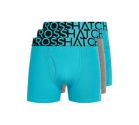 Crosshatch Men's Typan Boxers 3 Pack in Teal | Size: Medium Crosshatch Teal M