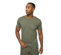 Crosshatch Mens Utilate T-Shirt (Thyme) - Dark Grey Cotton - Size Medium