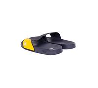 Crosshatch Men's VENTAMOORE EasySlide Sliders Pool & Beach Slippers (Size- 8-Navy/Yellow)
