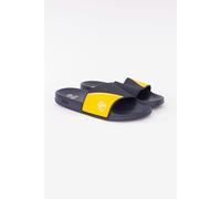 Crosshatch Mens Ventamoore Sliders - Navy/Yellow - 7 UK - Navy/Yellow - 60% Pvc/30% EVA Foam/10% Synthetic
