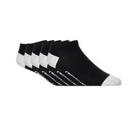 Crosshatch Mens Vitalblack Trainer Socks (Pack of 5) (Black) - One Size