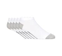 Crosshatch Mens Vitalwhite Trainer Socks (Pack of 5) (White) - Size UK 6-11