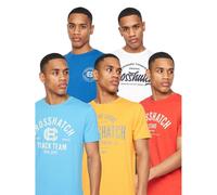 Crosshatch Mens Weymouth T-Shirt (Pack of 5) BG1589