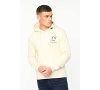 Crosshatch Men's Winchamp Classic Overhead Hoodie in Light Stone | Size: Large Crosshatch Light Stone L