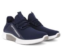 Crosshatch Nimbus Mens Trainers - Navy Patent Leather - Size UK 12