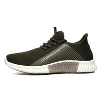 Crosshatch Nimbus Men's Trainers Size: 7 Colour : Olive / White