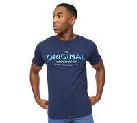 Crosshatch Offaxis Men's T-Shirt | T-Shirt | Navy | UK Size XL
