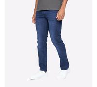Crosshatch Mens Princed Straight Fit Jeans Dark Wash 34/30