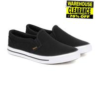 Crosshatch Ramp MVE Mens Designer Classic Casual Plimsolls Black