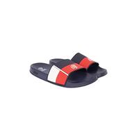 Crosshatch Men's RENTRAYS EasySlide Sliders Pool & Beach Slippers (Size- 7-Red/Navy)