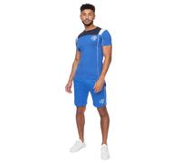 Crosshatch Rentrays Men's T-Shirt/Shorts Set | T-Shirt | Blue | UK Size Medium