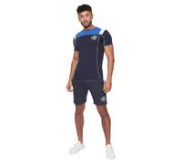 Crosshatch Rentrays Men's T-Shirt/Shorts Set | T-Shirt | Navy | UK Size Large