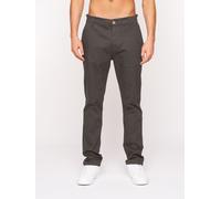 Crosshatch Men's Roysden Chinos in Charcoal | Size: 30L Crosshatch Charcoal 30L
