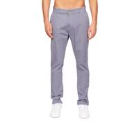 Crosshatch Roysden Mens Smart Casual Comfort Chinos Pale Blue (Slim Fit)
