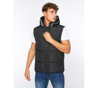 Crosshatch Sandbox Hooded Gilet Black - M