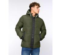 Crosshatch Sandbox Hooded Jacket Olive - XXL