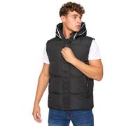 Crosshatch Sandbox Men's Hooded Gilet Men's Trainers, Size M In Black