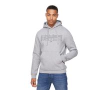 Crosshatch Scouts Mens Fleece Casual Comfort Lounge Warm Graphic Hoodie Grey