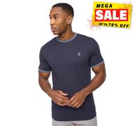 Crosshatch Shellworth Men's T-Shirt | T-Shirt | Navy | UK Size Small