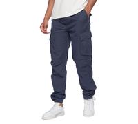 Crosshatch Mens Sidemoore Cargo Pants Navy 30/32