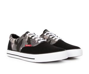 Crosshatch Skywalk Mens Plimsolls - Black - Size UK 8