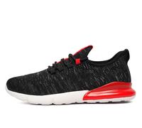 Crosshatch Smitlay Men's Trainers Size: 7 Colour : Black / Red / White