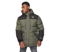 Crosshatch Squadage Panel Jacket Olive - XL