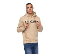 Crosshatch Sullivan Hoodie Men's - Adult - Stone | Hoodies | Stone | UK Size Small