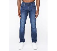 Crosshatch Svelte Men's Premium Slim-Fit Stretch Jeans in Dark Blue | Size: 30R Crosshatch Dark Blue 30R