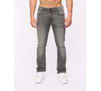 Crosshatch Men's Svelte Slim Fit Stretch Jeans in Grey | Size: 34R Crosshatch Grey 34R