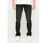 Crosshatch Mens New Svelte Slim Stretch Jeans Blackwash 40/32