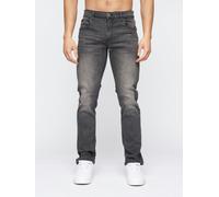 Crosshatch Svelte Slim Fit Stretch Jeans Dark Grey - W30 L32