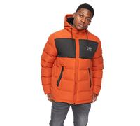 Crosshatch Tenthley Embossed Mens Padded Jacket Comfort Winter Coat Outerwear