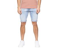 Crosshatch Tonwin Embossed Denim Shorts Men's Size: 3 Colour : Light Wash