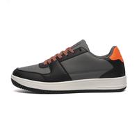 Crosshatch Toribio Men's Trainers Size: 7 Colour : Grey / Black / Orange