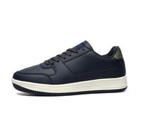 Crosshatch Toribio Mens Classic Leisure Comfort Trainers Casual Sneakers Navy