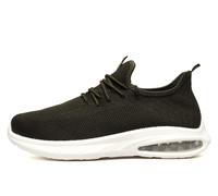 Crosshatch Trevel Men's Trainers Size: 2 Colour : Olive / White