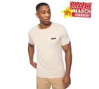 Crosshatch Utilate Men's T-Shirt | T-Shirt | Light Stone | UK Size Small