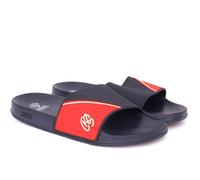 Crosshatch Ventamoore Men's Sliders Men's | Slip On Shoes | Navy / Red | UK Size 9