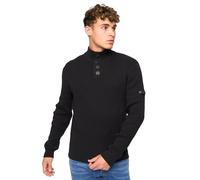 Crosshatch Wellburys Jumper Mens Black