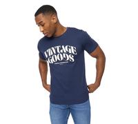 Crosshatch Wilsby Men's T-Shirt | T-Shirt | Navy | UK Size Small