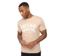 Crosshatch Wilsby Men's T-Shirt | T-Shirt | Stone | UK Size Small
