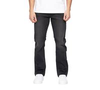 Crosshatch Winsbury Bootcut Jeans Men's | Boots | Black | UK Size W38 L34 In Black