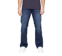 Crosshatch Winsbury Bootcut Jeans Men's | Boots | Navy | UK Size W38 L30 In Navy